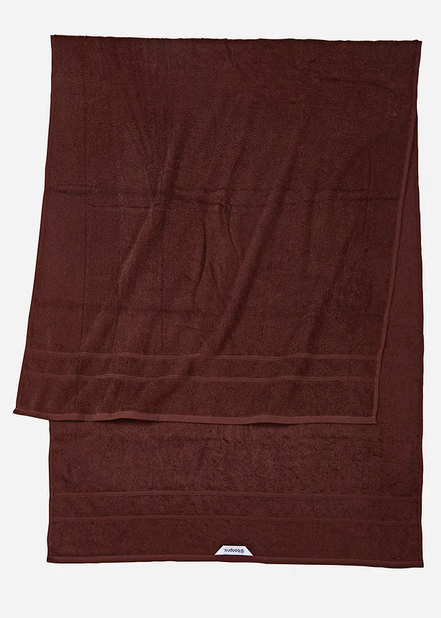 Saunalaken van katoen, Kleur: bruin
