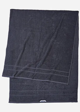 Serviette de sauna pur coton, Couleur: anthracite
