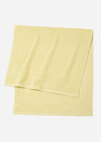 Handdoek van katoen (10-dlg. set) • lichtgeel • bonprix online shop