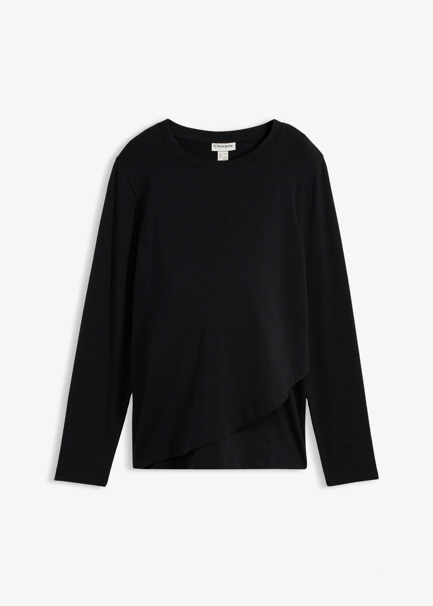 T-shirt de grossesse et d’allaitement • noir • Boutique bonprix