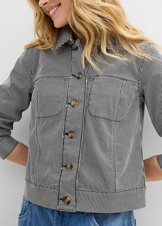 Tussenjas • zwart gestreept • bonprix online shop