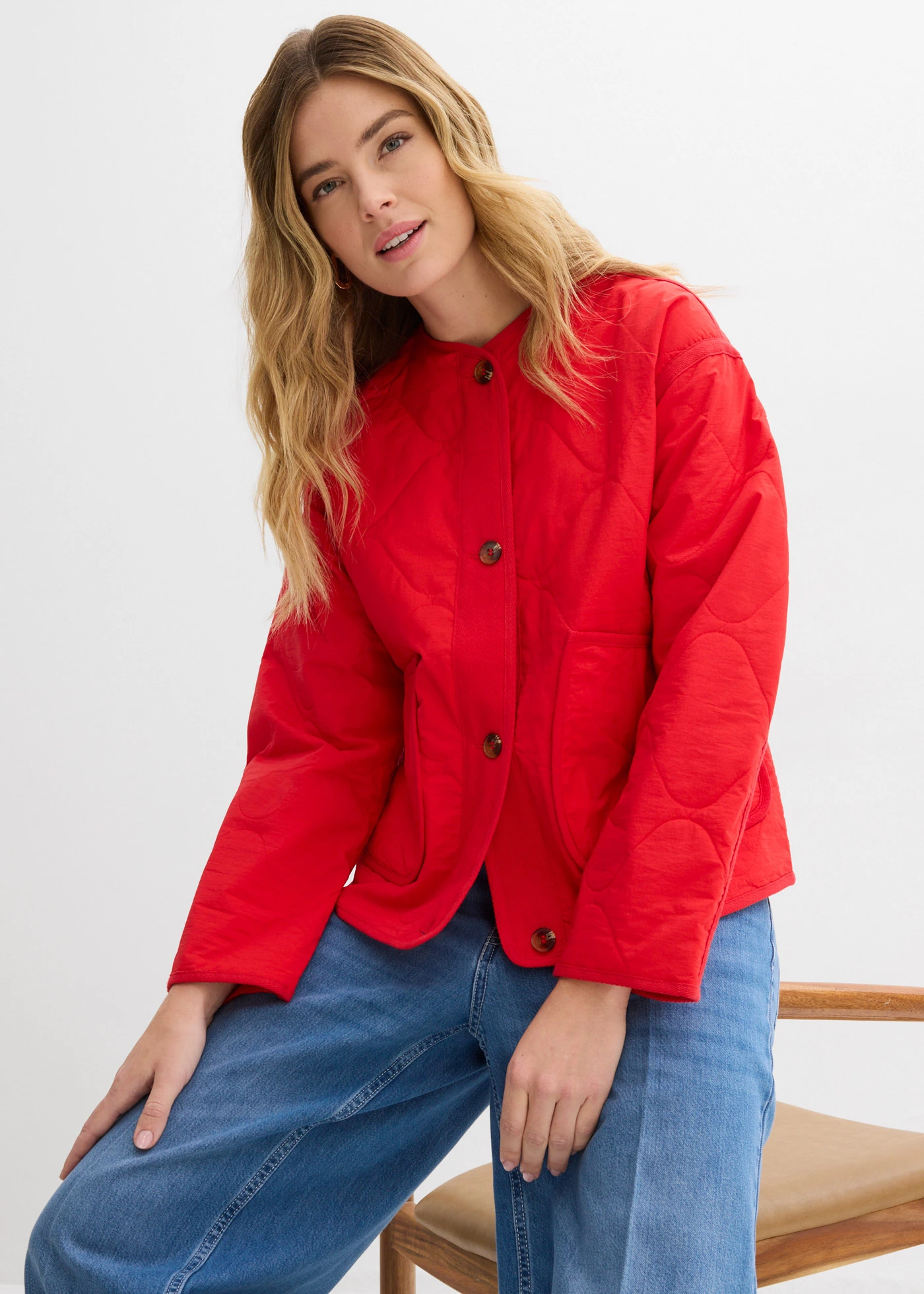 Veste matelassée • fraise • Boutique bonprix