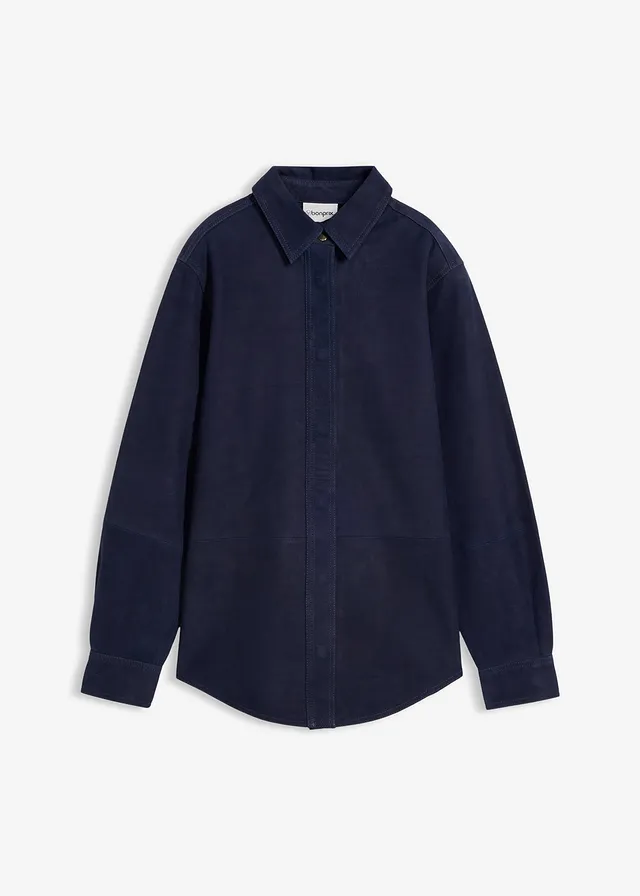 Košeľa z velúrovej kože