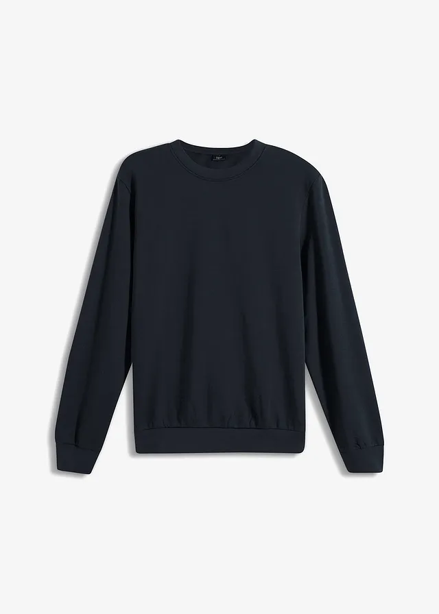 Sweat regular, Couleur: noir
