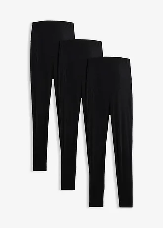 Kismama legging bio-pamutból (3 db-os csomag)