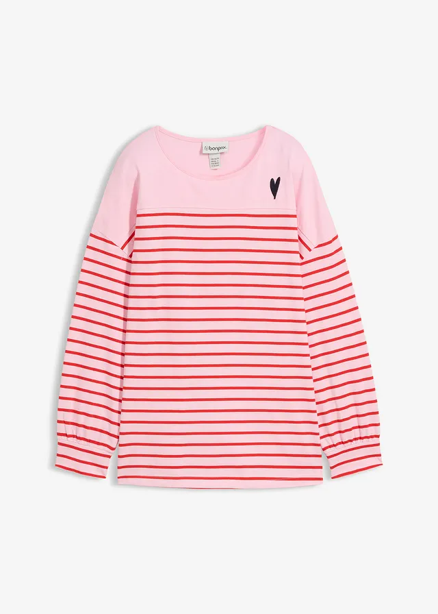 T-shirt manches longues 100% coton