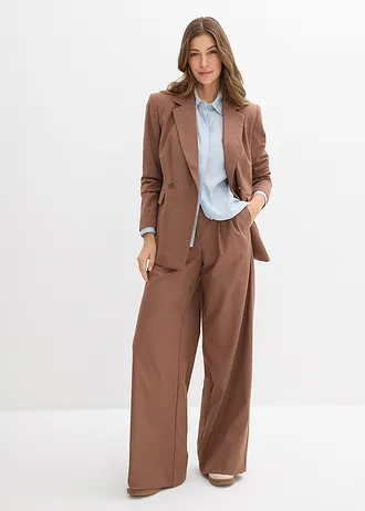Pantalon à pinces • marron • Boutique bonprix