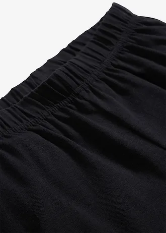 Lot de 5 leggings en coton extensible • noir • Boutique bonprix