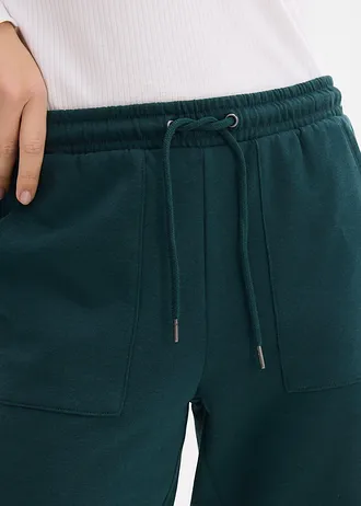 Pantaloni scurți casual cu buzunare • verde profund • magazin bonprix