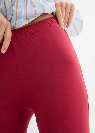 Legging (set van 2) • donkerblauw+kersenrood • bonprix online shop