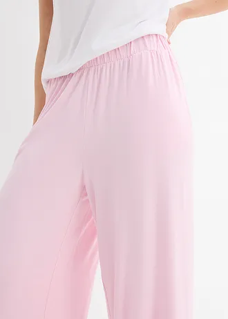 Pantaloni Culotte din viscoză fluidă • roz cristal • magazin bonprix