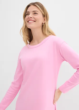 Dzsörzé ruha tiszta, nehéz bio-pamutból • rózsaszín • bonprix áruház