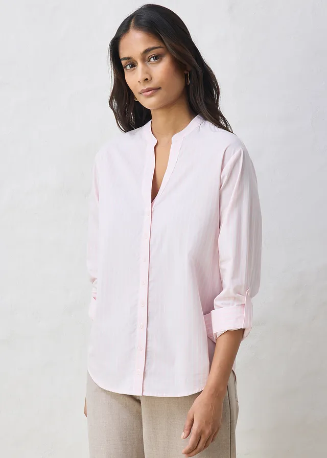 Chemisier • rose clair-blanc rayé • product-page.page-title-suffix