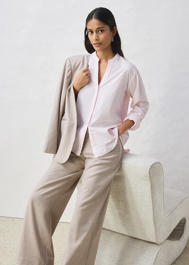 Chemisier • rose clair-blanc rayé • product-page.page-title-suffix