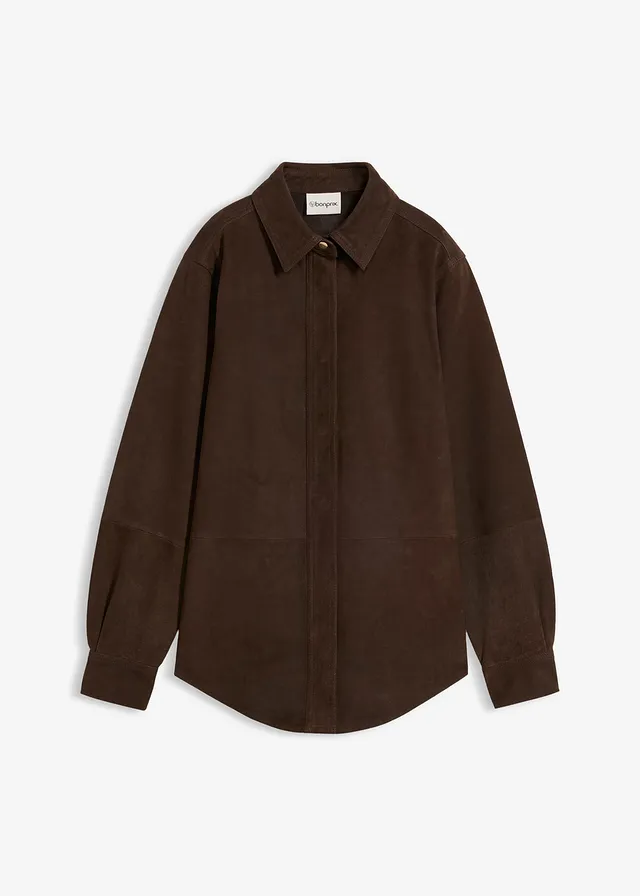 Košeľa z velúrovej kože