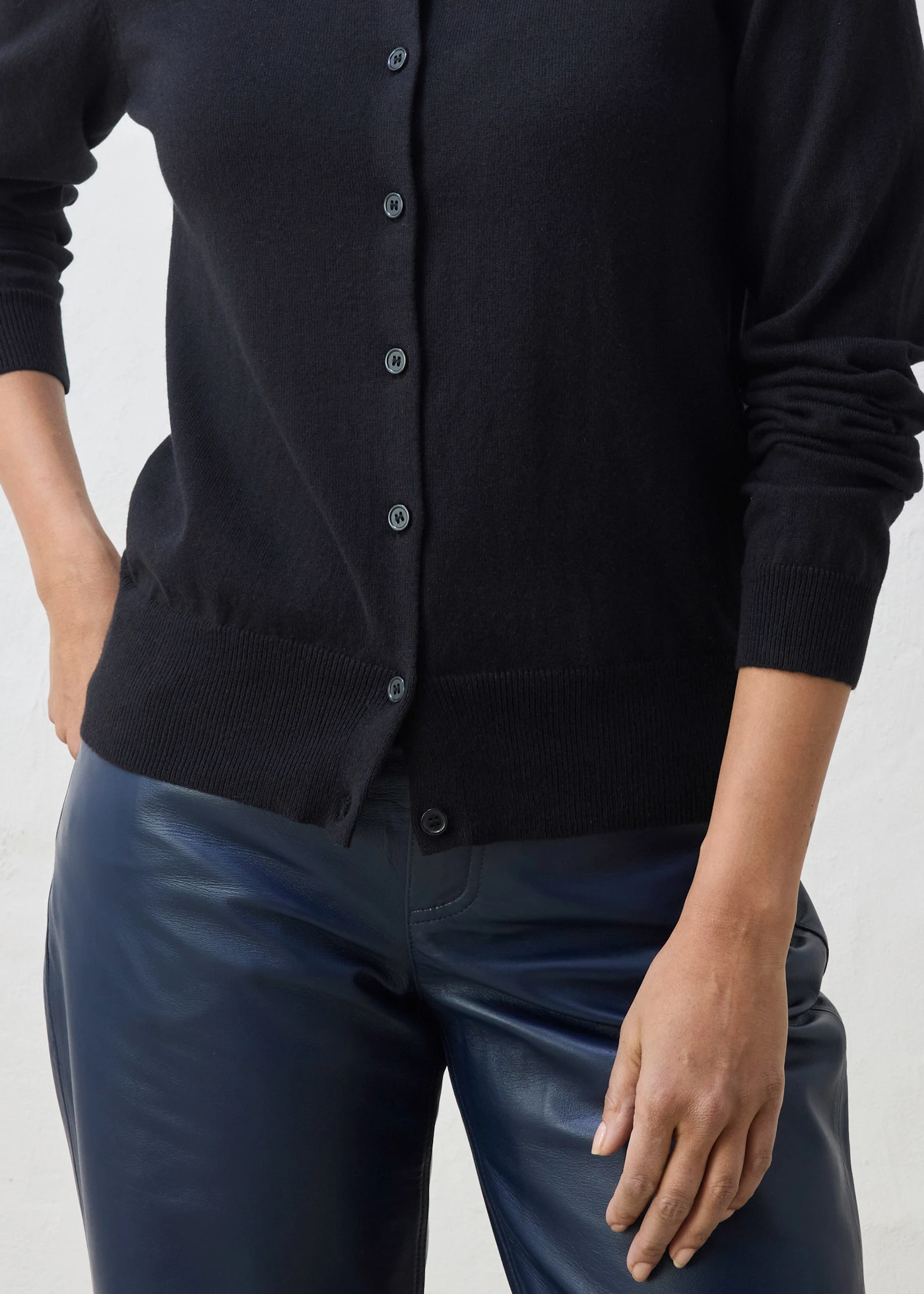 Vest met zijde • zwart • bonprix online shop