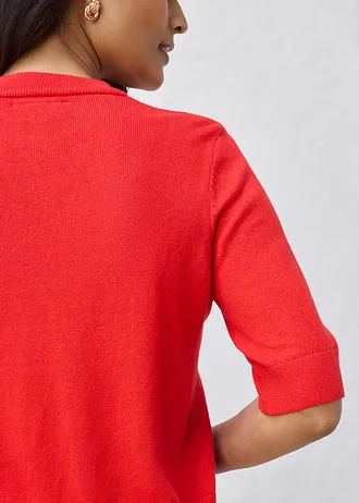 Pull coton et soie • fraise • Boutique bonprix