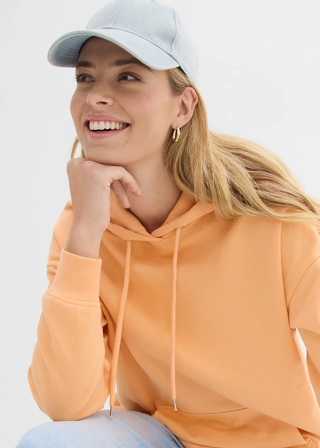 Sweat à capuche oversize • papaye • product-page.page-title-suffix