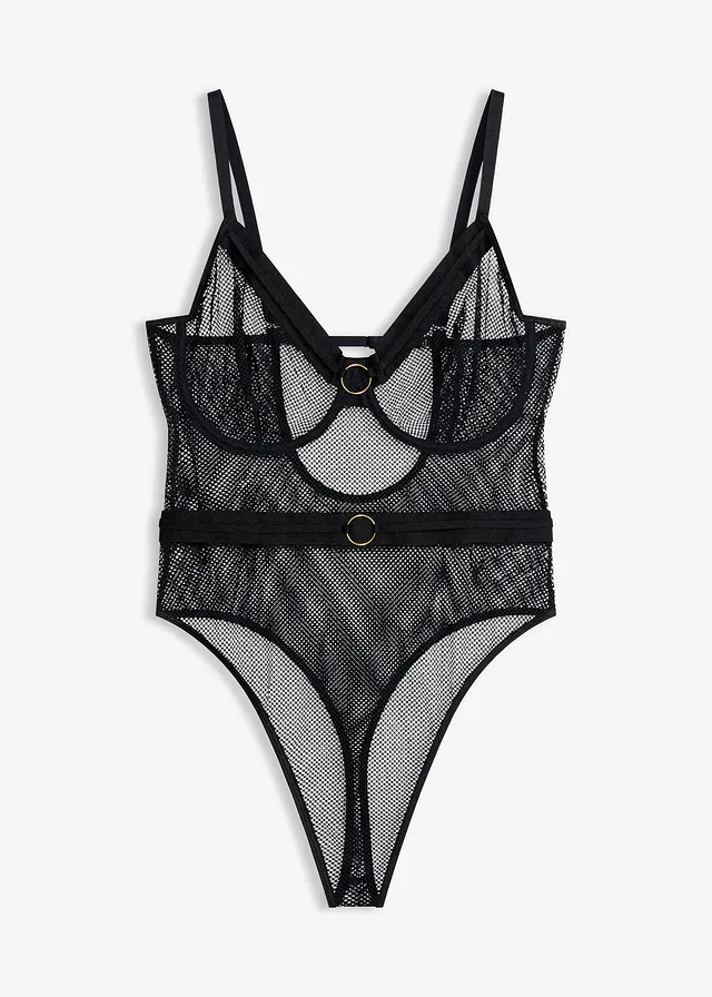 Stringové body • čierna • obchod bonprix
