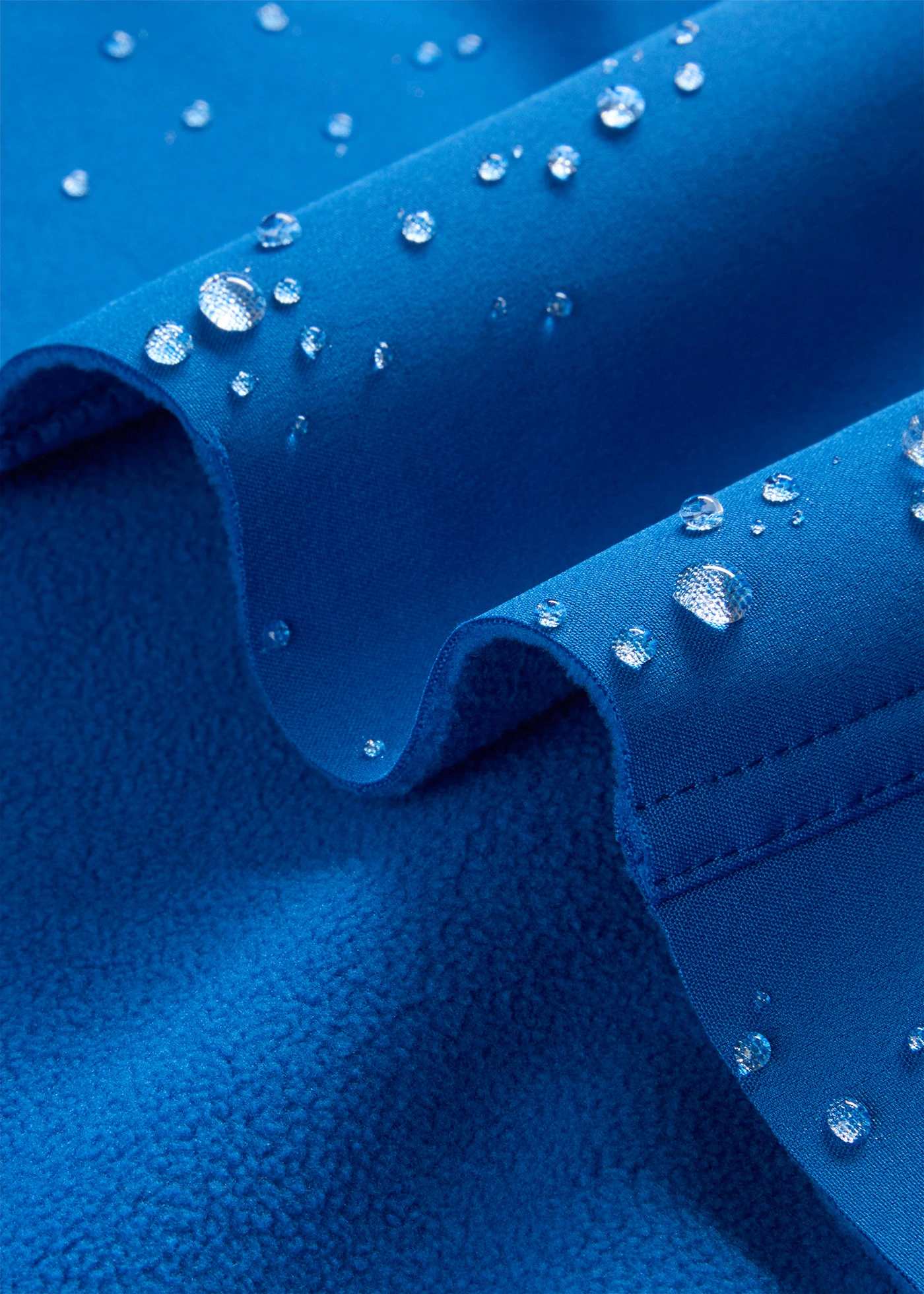 Hydrofobowa parka softshellowa • niebieski arktyczny • sklep bonprix