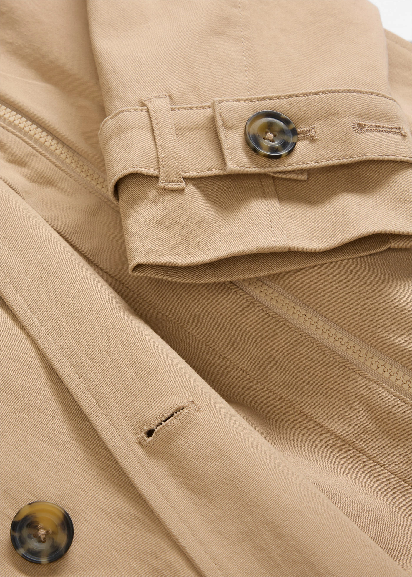 3-in-1 trenchcoat voor de zwangerschap en daarna, met draaginzetstuk • saharabeige • bonprix online shop