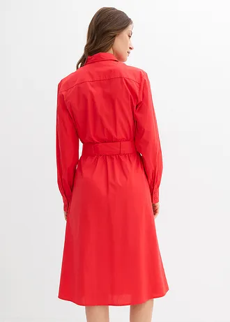 Robe-chemise, Couleur: fraise