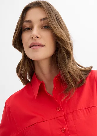 Robe-chemise • fraise • Boutique bonprix