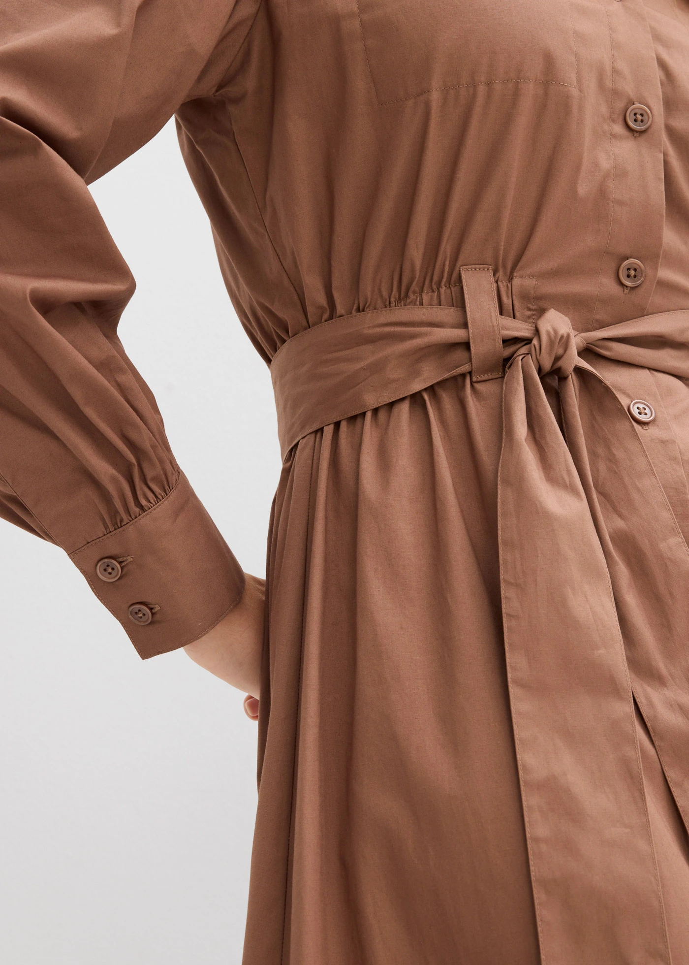 Robe-chemise • marron • Boutique bonprix