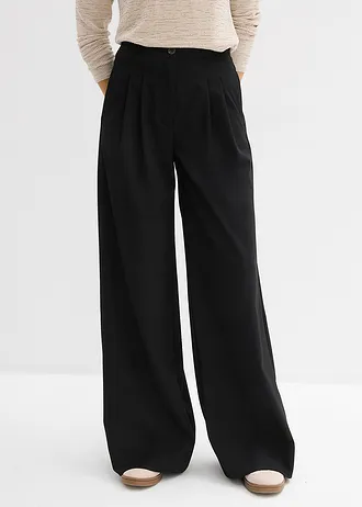 Pantalon à pinces • noir • Boutique bonprix