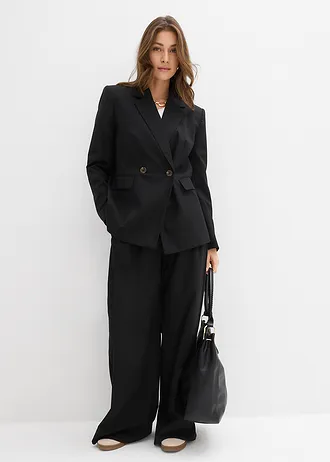 Blazer met dubbele knopen • zwart • bonprix online shop