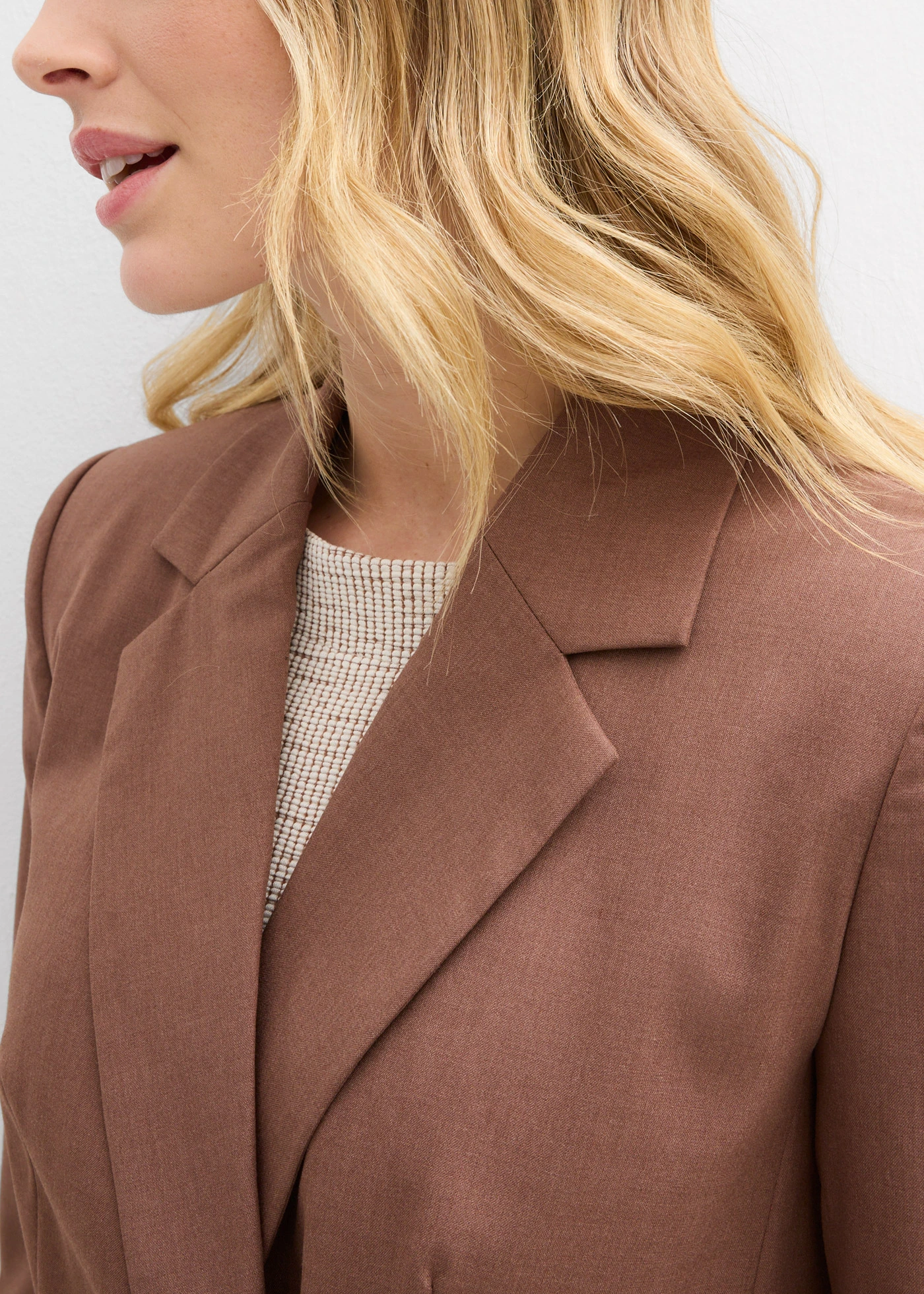 Blazer met dubbele knopen • kastanjebruin • bonprix online shop