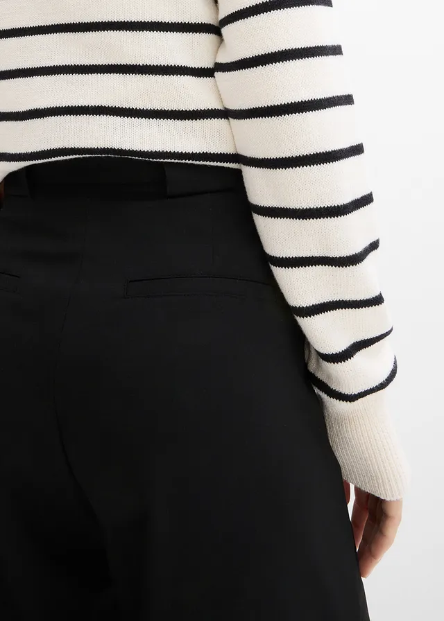 Pantalon barrel taille haute • noir • product-page.page-title-suffix