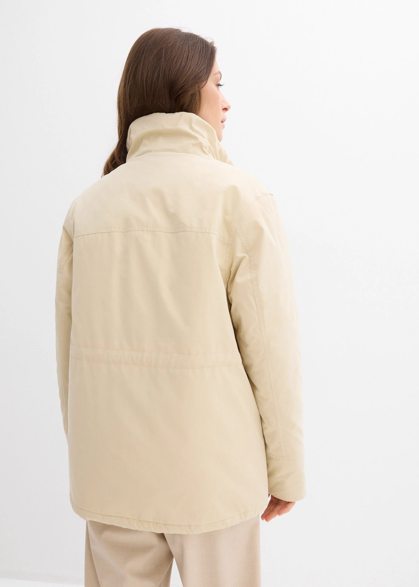 Lichte gewatteerde parka • lichtsand • bonprix online shop