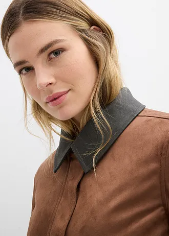 Veste en suédine • marron • Boutique bonprix