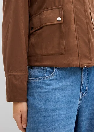 Veste en suédine • marron • Boutique bonprix