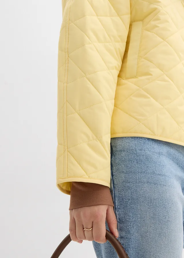 Oversized gewatteerde jas • lichtgeel • product-page.page-title-suffix