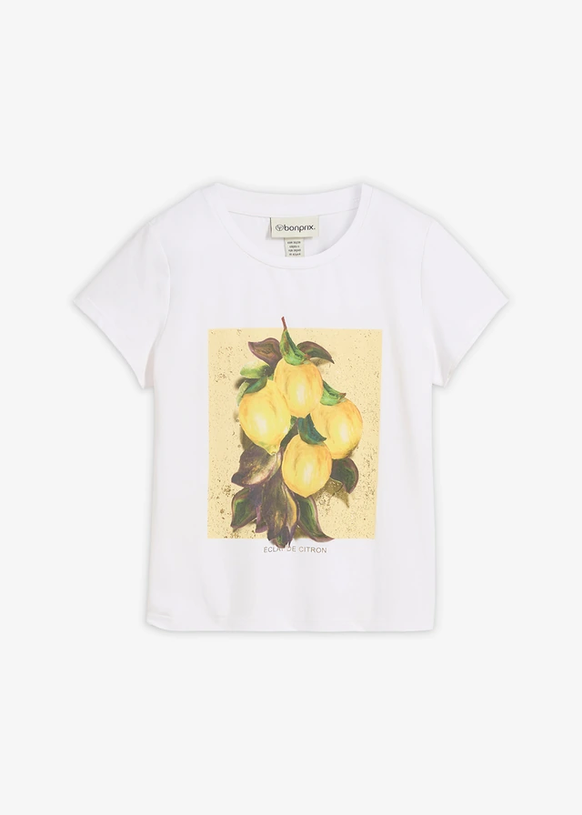 T-shirt en coton extensible