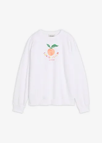 Oversized sweater • wit • bonprix online shop