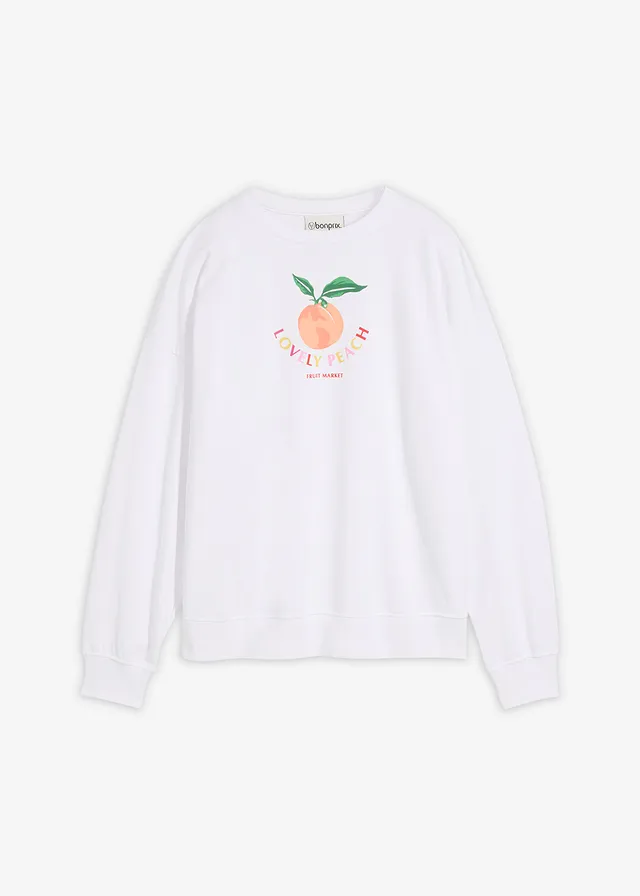 Oversized sweater • wit • bonprix online shop