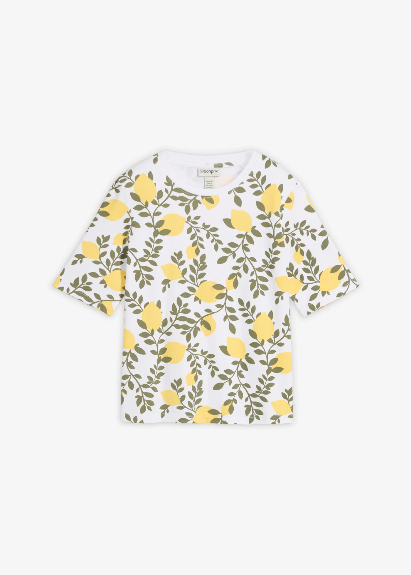 Tricou din bumbac gros, organic 100% • alb • magazin bonprix