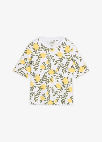 Tricou din bumbac gros, organic 100% • alb • magazin bonprix