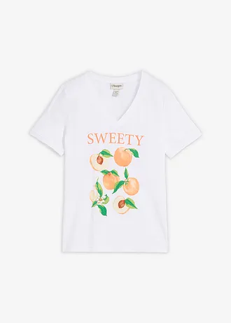 T-shirt z czystej bawełny organicznej