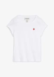 Póló tiszta pamutból • fehér • bonprix áruház