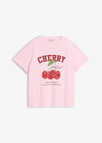 T-shirt z nadrukiem z czystej bawełny organicznej