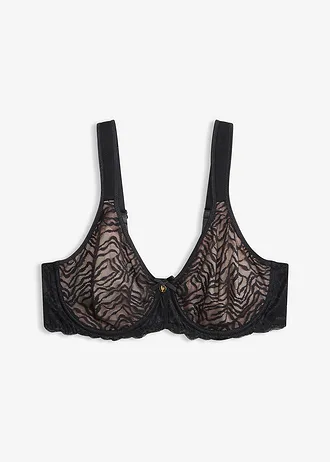 Minimizer bh met gewatteerde bandjes • zwart • bonprix online shop