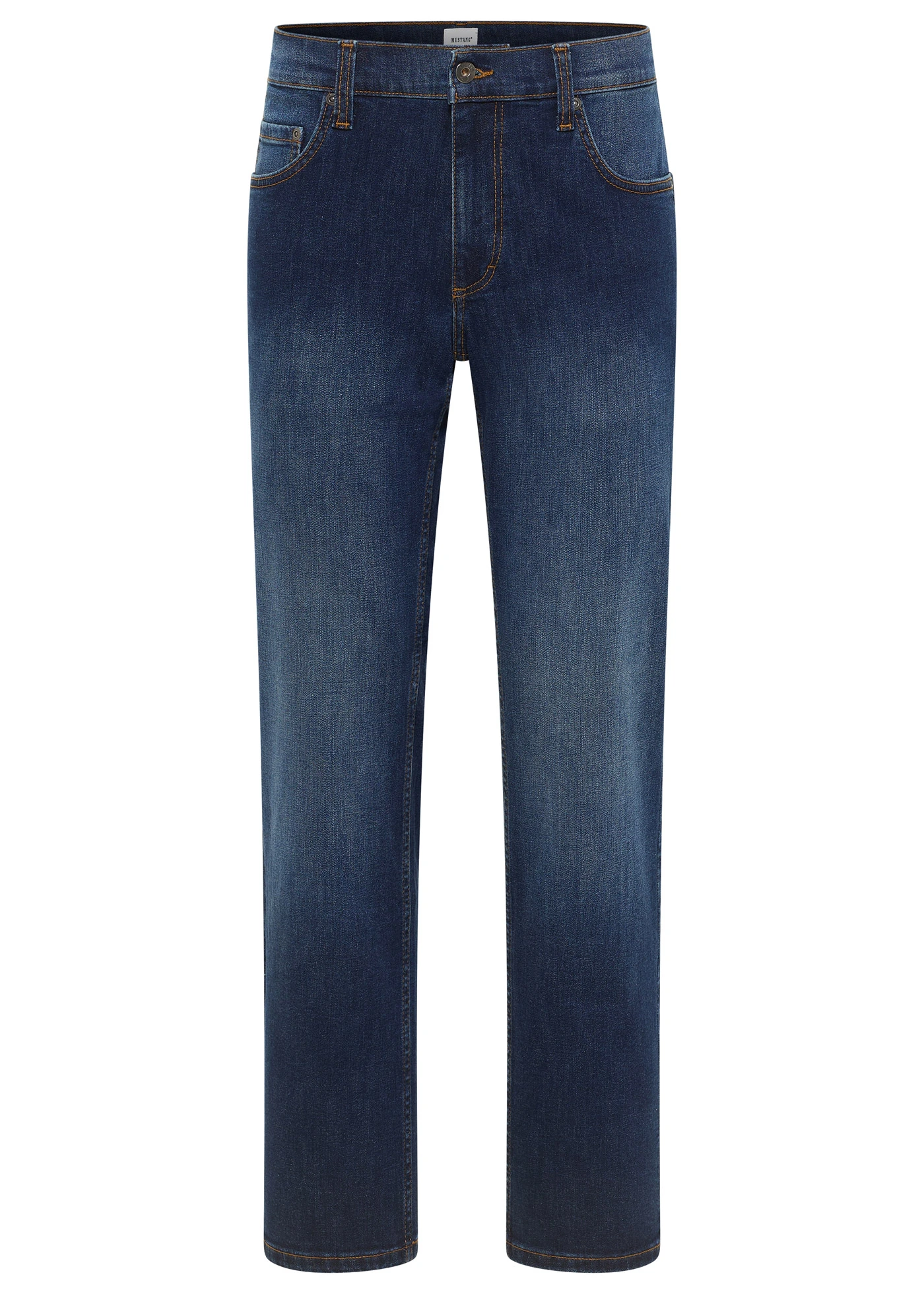 Strečové džínsy straight, Mustang • modrá denim • obchod bonprix