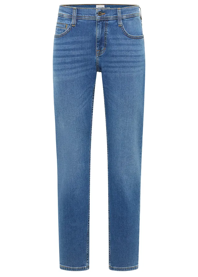 Blugi bootcut stretch Mustang Oregon • albastru denim • magazin bonprix