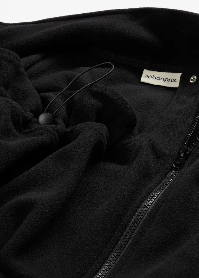 Gilet sans manches de grossesse et portage en polaire • noir • product-page.page-title-suffix