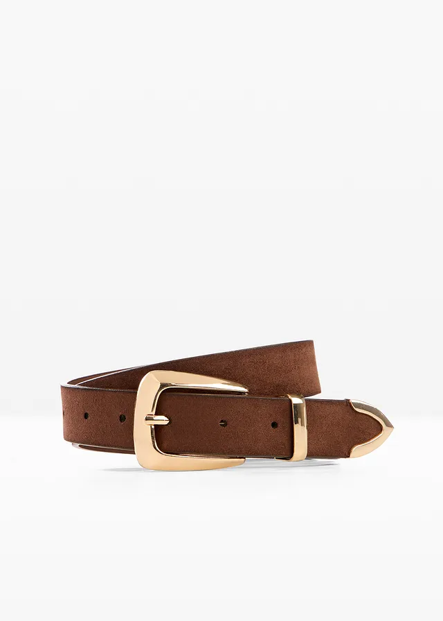 Ceinture western, Couleur: marron