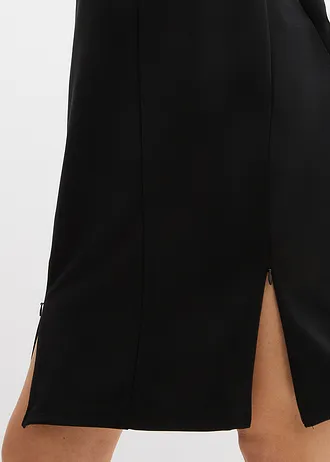 Rochie din jerse • negru • magazin bonprix